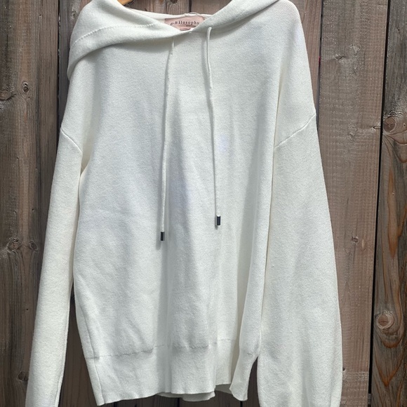 Philosophy Republic clothing ivory Hoodie sweater - Picture 2 of 8
